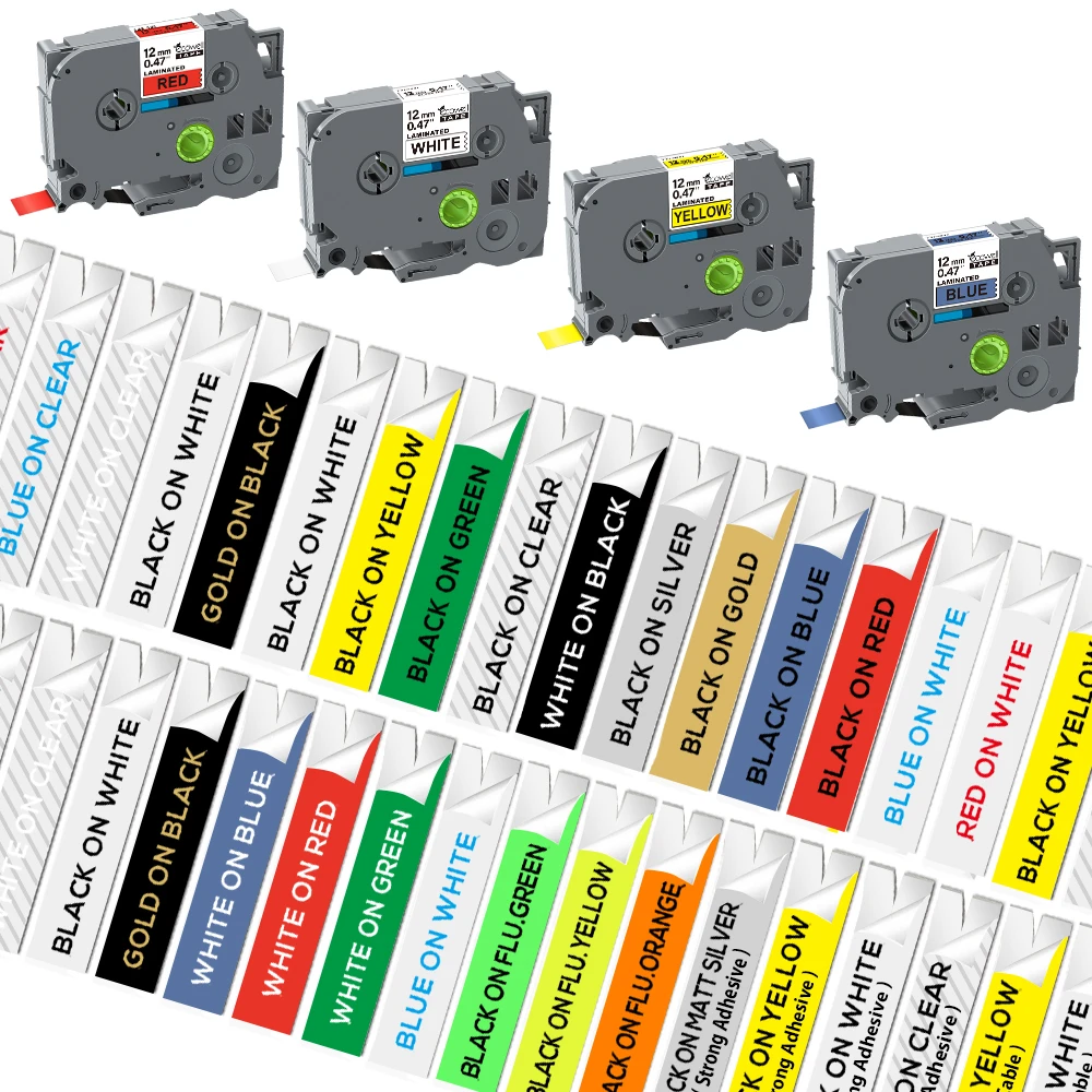 Hướng dẫn chọn và sử dụng nhãn in Brother TZe Series từ A-Z 3 1PCS 231 Compatible for Brother 6 9 12mm 231 Label Tape tze231 FX231 S231 211 131