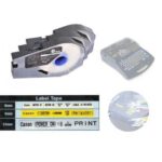 Nhãn in Canon TM-LBC4W | 4mm nền Trắng 8 Nhãn in Canon TM-LBC4W | 4mm nền Trắng
