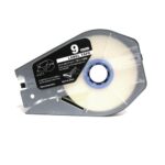 Nhãn in Canon TM-LBC9S | 9mm nền Bạc