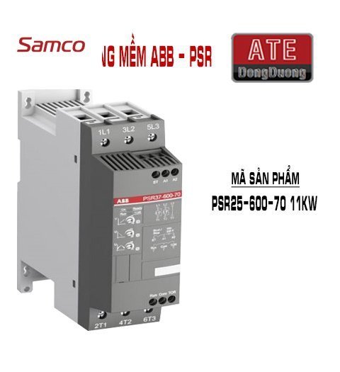 Khởi động mềm ABB PSR25-600-70 11kw 2 Khởi động mềm ABB PSR25-600-70 11kw