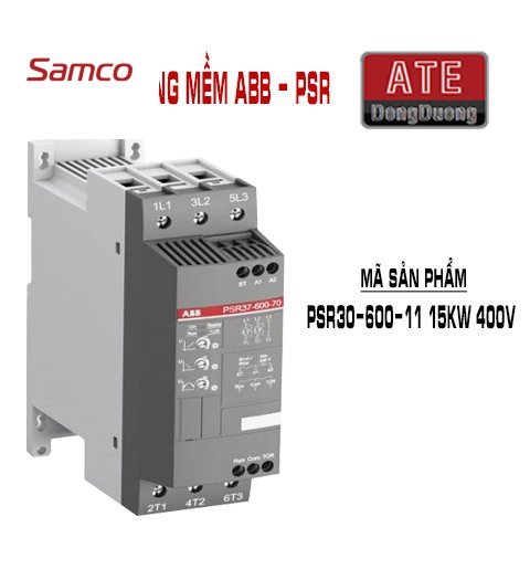 Khởi động mềm ABB PSR30-600-11 15kw 400v 2 Khởi động mềm ABB PSR30-600-11 15kw 400v