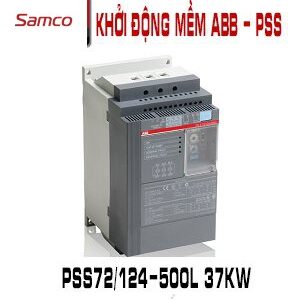 Khởi động mềm ABB PSS72/124-500L 37kw
