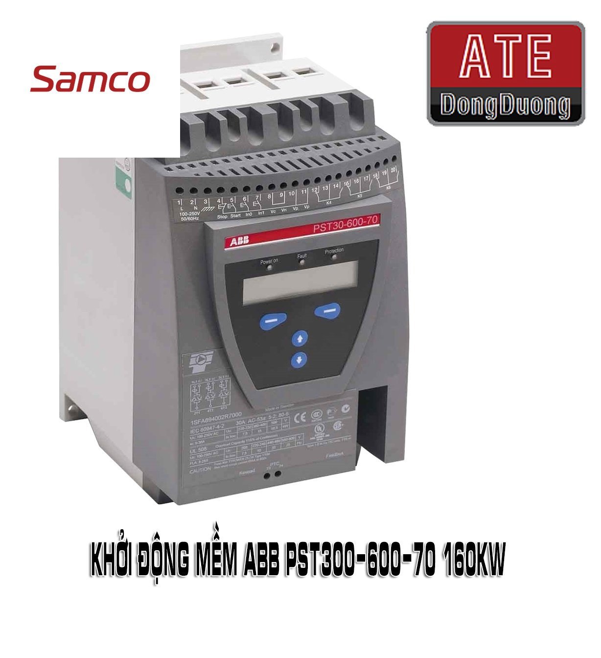 Khởi động mềm ABB PST300-600-70 160kw 2 Khởi động mềm ABB PST300-600-70 160kw