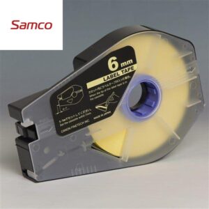 Nhãn in Canon TM-LBC6S | 6mm nền Bạc