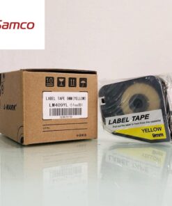 Nhãn in L-Mark LM409SL | 9mm x 8m | Nền Bạc