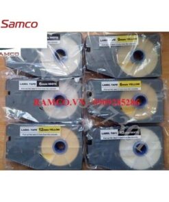 Nhãn in L-Mark LM506WL | 6mm x 20m | Nền Trắng