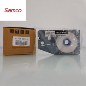 Nhãn in L-Mark LM509SL | 9mm x 20m | Nền Bạc