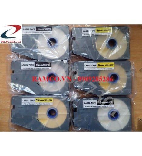 Nhãn in L-Mark LM509WL | 9mm x 20m | Nền Trắng 3 Nhãn in L-Mark LM509WL | 9mm x 20m | Nền Trắng