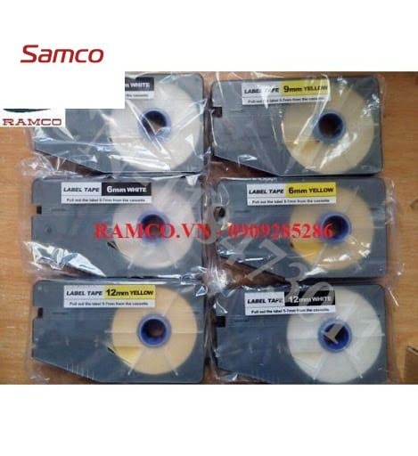 Nhãn in L-Mark LM509WL | 9mm x 20m | Nền Trắng 2 Nhãn in L-Mark LM509WL | 9mm x 20m | Nền Trắng