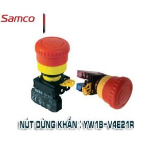 Nút dừng khẩn : YW1B-V4E21R