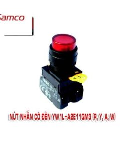 Nút nhấn có đèn YW1L-A2E11QM3 (R, Y, A, W)