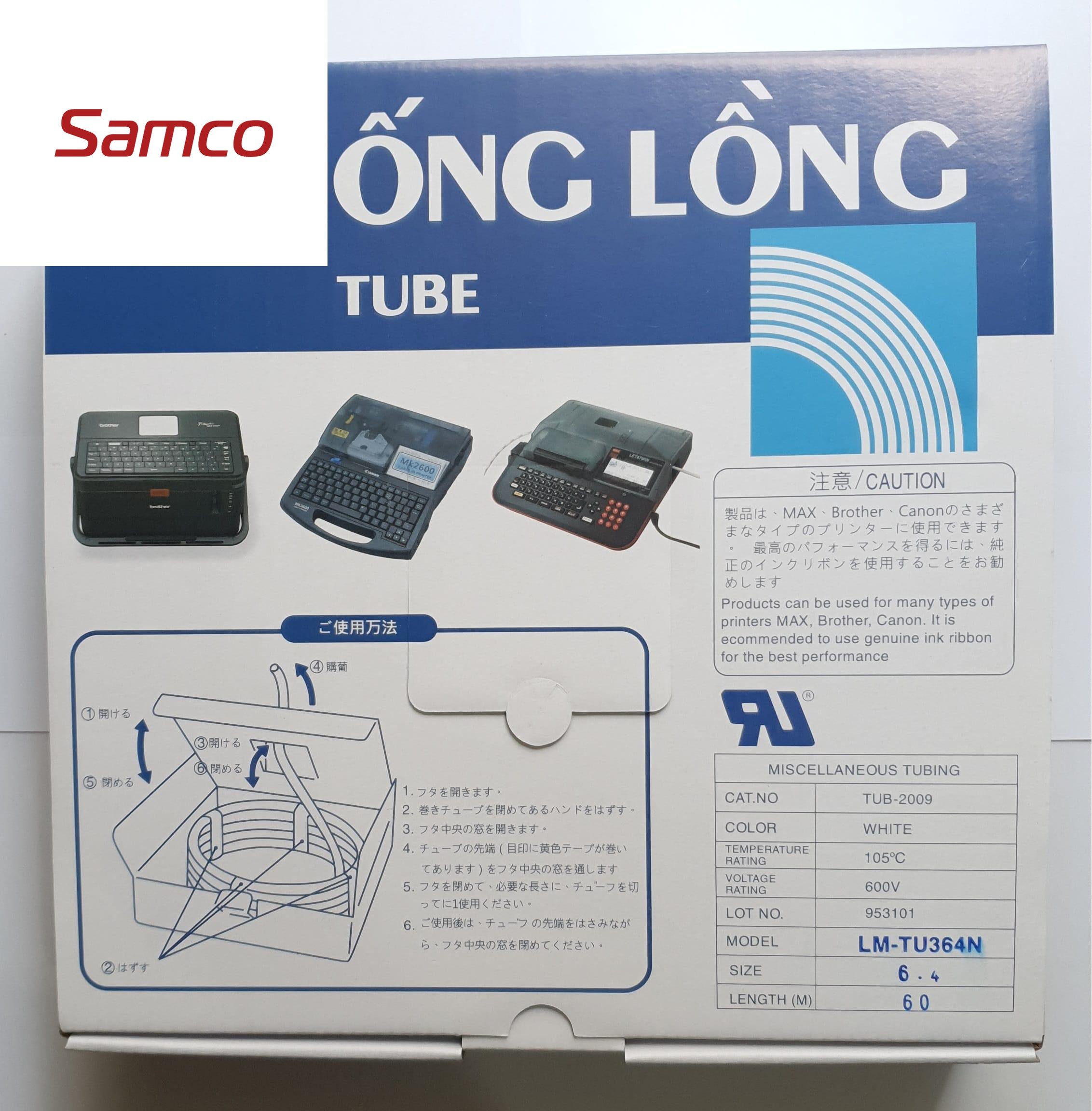 Ống Lồng Đầu Cốt LM-TU370N (7.0mm, 35m/cuộn) 3 Ống Lồng Đầu Cốt LM-TU370N (7.0mm, 35m/cuộn)