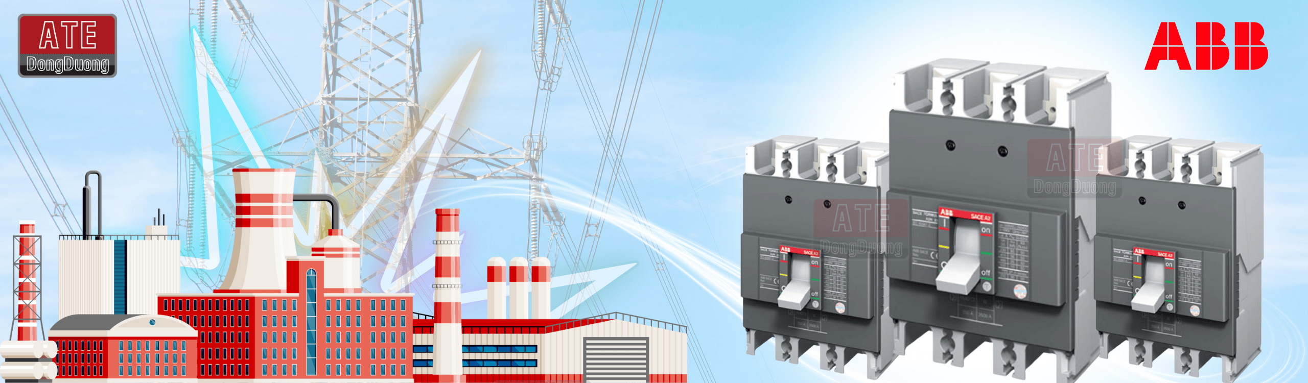 Attomat MCCB A1B 18kA 40A 3 panner MCCB