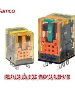 Relay loại lớn, 2 cực , Imax=10A, RU2S-A110