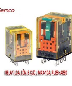 Relay loại lớn, 2 cực , Imax=10A, RU2S-A220