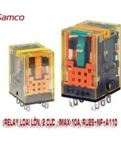 Relay loại lớn, 2 cực , Imax=10A, RU2S-NF-A110