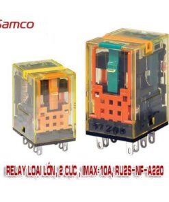 Relay loại lớn, 2 cực , Imax=10A, RU2S-NF-A220
