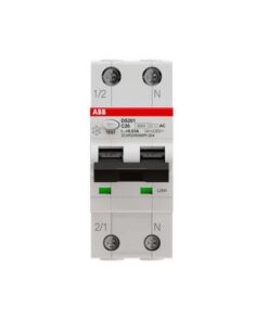 2CSR255080R1204 – CB chống giật ABB DS201 20A 30mA 6kA 1P+N