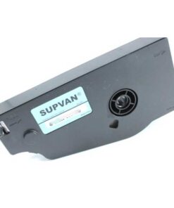 Băng nhãn in Supvan TP-L12EY (nền vàng, khổ 12mm)