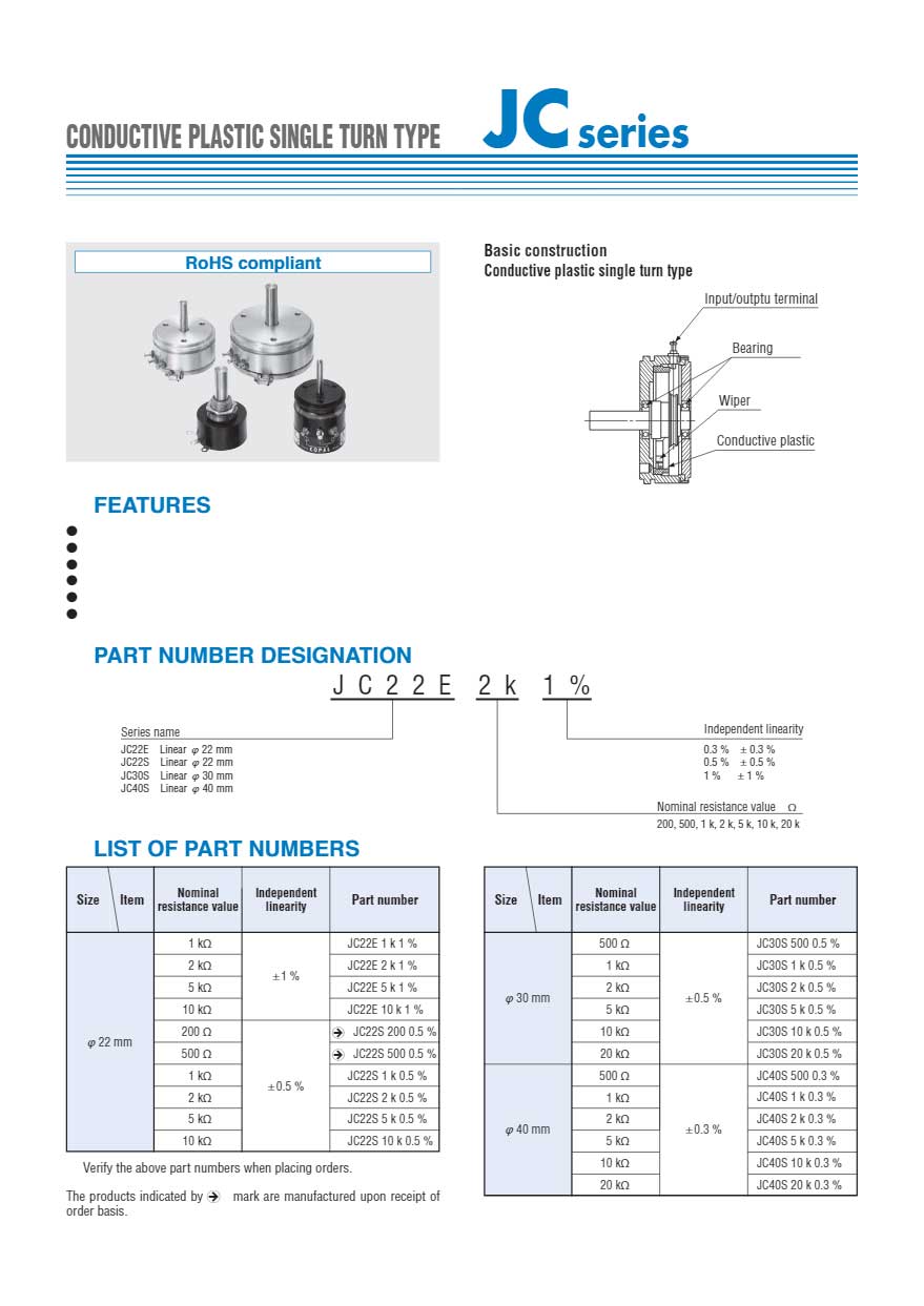 Biến trở Copal JC22E-5K 3 Bien-tro-Copal-JC
