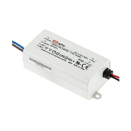 Bộ nguồn LED Meanwell APV-35-36 (35W 36V 1.0A) 1 Bộ nguồn LED Meanwell APV-35-36 (35W 36V 1.0A)