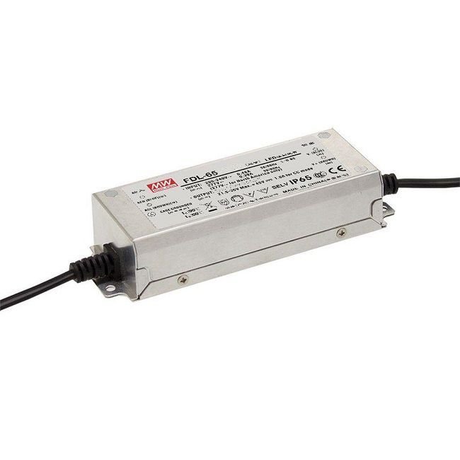 Bộ nguồn LED Meanwell FDL-65-1800 (65W 21.6-36V 1800mA) 1 Bộ nguồn LED Meanwell FDL-65-1800 (65W 21.6-36V 1800mA)