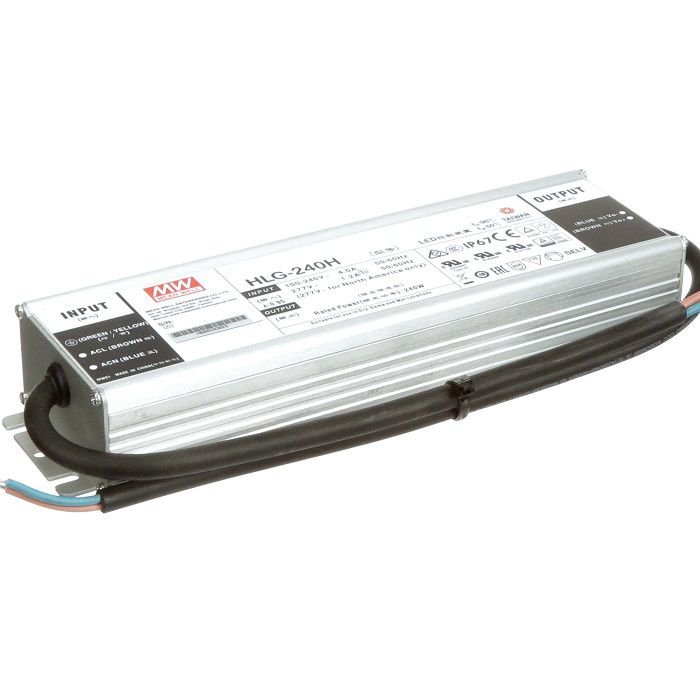 Bộ nguồn LED Meanwell HLG-240H-C1050AB (240W 238VDC 1050mA) 1 Bộ nguồn LED Meanwell HLG-240H-C1050AB (240W 238VDC 1050mA)