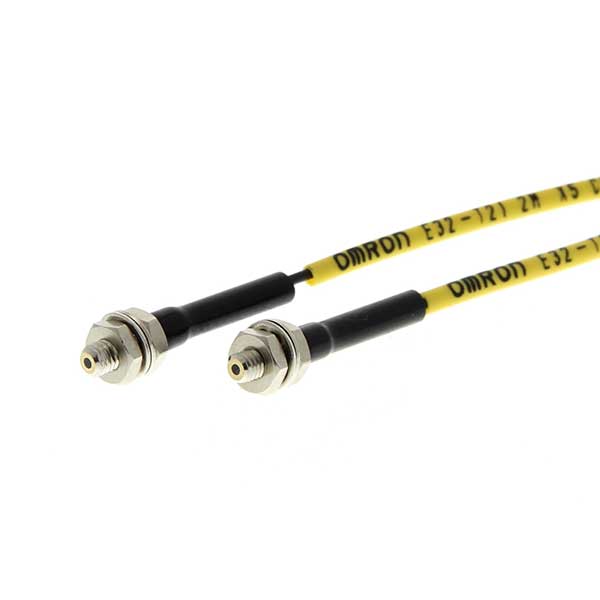 Cảm biến sợi quang Omron E32-T21R 2M (thu phát riêng) 1 Cảm biến sợi quang Omron E32-T21R 2M (thu phát riêng)