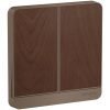 Ổ cắm đơn đa năng 16A Schneider E83426TS_WD 33 Công tắc đôi 2 chiều có đèn