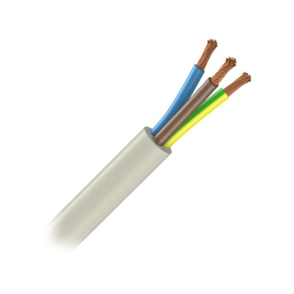 Dây điện 3 lõi Cadisun VCTF-3×0.75mm2–300V, 500V (Xám) 1 Dây điện 3 lõi Cadisun VCTF-3×0.75mm2–300V, 500V (Xám)