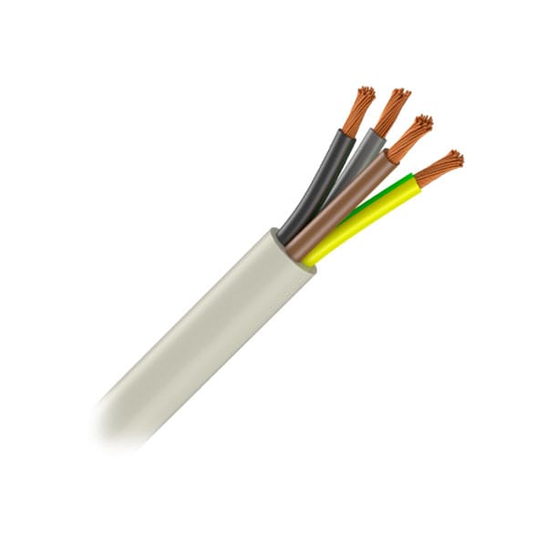 Dây điện 4 lõi Cadisun VCTF-4x6mm2–300V, 500V (Xám) 1 Dây điện 4 lõi Cadisun VCTF-4x6mm2–300V, 500V (Xám)