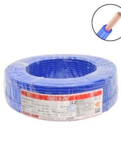 Dây điện 1 lõi Cadisun VCSF-1x10mm2–450V, 750V (Xanh)