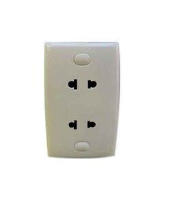 Ổ cắm đôi 2 chấu 16A E426UST2CB_G19