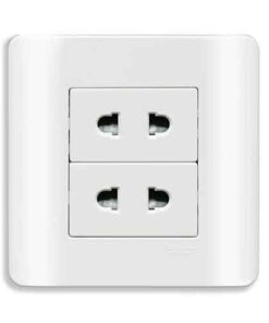Ổ cắm đôi 2 chấu E84426U2_G19