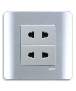 Ổ cắm đôi 2 chấu 10A Schneider E84426U2_SA_G19