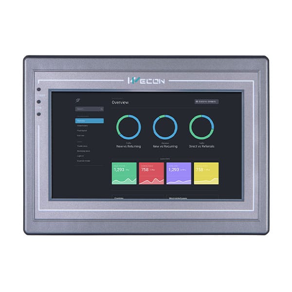 HMI Wecon PI3070N-CE 7 inch 1 HMI Wecon PI3070N-CE 7 inch