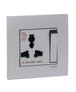 Ổ cắm đơn đa năng 13A có công tắc KB113LS_AS_G19
