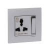 Ổ cắm đơn đa năng 13A Schneider KB413S_AS_G19 61 Ổ cắm đơn đa năng 13A có công tắc