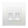Dimmer điều chỉnh quạt KB31RF250_WE 63 Ổ cắm mạng Cat6 đôi