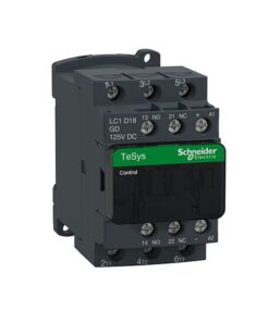Contactor Schneider LC1D18GD 18A 125 VDC
