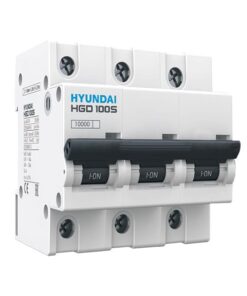 MCB Hyundai HGD100S 3P 100A 10kA