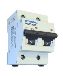 MCB Hyundai HGD125 2P 80A 10kA
