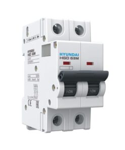 MCB Hyundai HGD63M 2P 16A 6kA