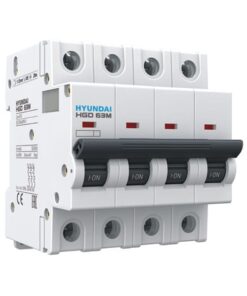 MCB Hyundai HGD63M 4P 50A 6kA