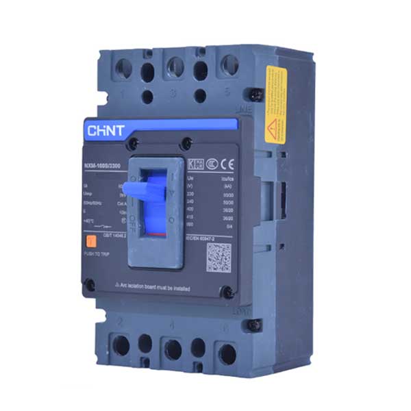 MCCB Chint NXM-160S/3300 100A 36kA 3P 2 MCCB Chint NXM-160S/3300 100A 36kA 3P