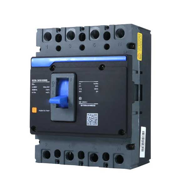 MCCB Chint NXM-160S/4300 100A 36kA 4P 2 MCCB Chint NXM-160S/4300 100A 36kA 4P