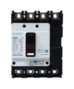 MCCB Hyundai HGM400S-F 4P 350A 65kA