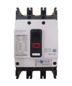 MCCB Hyundai HGM100H-F 3P 100A 26kA