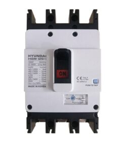 MCCB Hyundai HGM125H-F 3P 100A 38kA