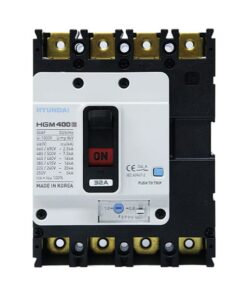 MCCB Hyundai HGM400E-F 4P 250A 45kA